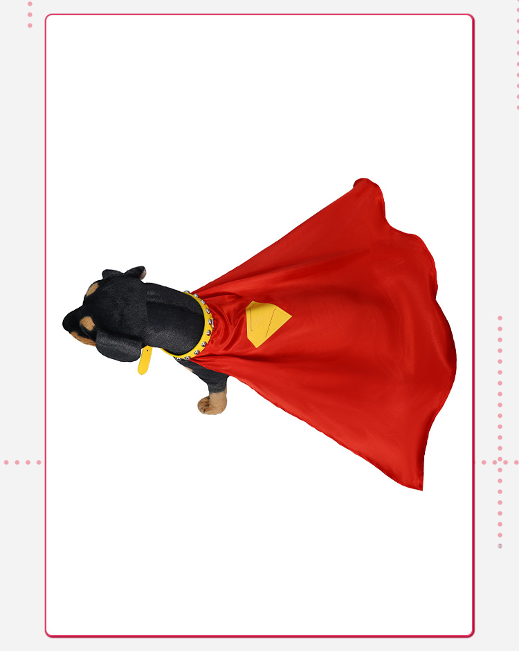 Red Krypto Cosplay Cloak Super - Pet Portrait Custom review and price